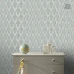 Papier peint géométrique scandinave élégant et moderne