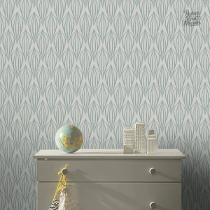 Papier peint géométrique scandinave élégant et moderne
