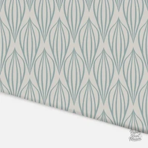 Papier peint design scandinave, ambiance minimaliste assurée