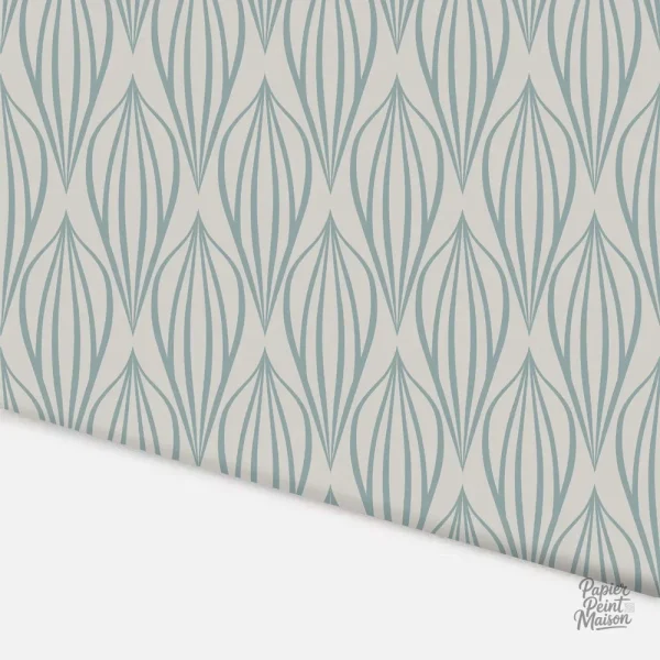 Papier peint design scandinave, ambiance minimaliste assurée
