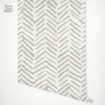 Papier peint mural scandinave aux couleurs apaisantes