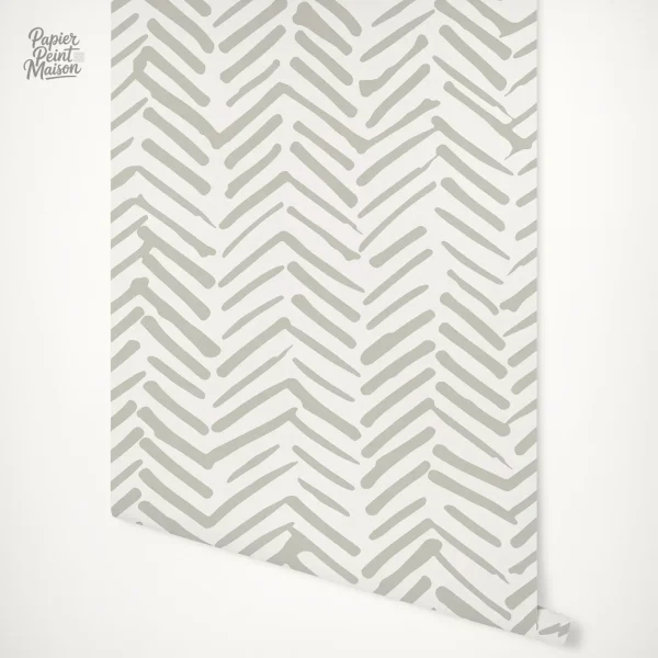 Papier peint mural scandinave aux couleurs apaisantes