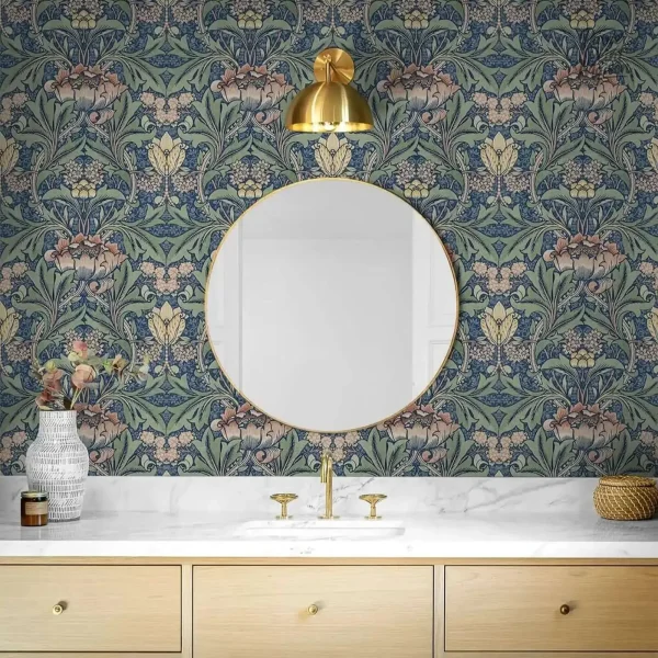 Revêtement mural baroque avec design orné et intemporel