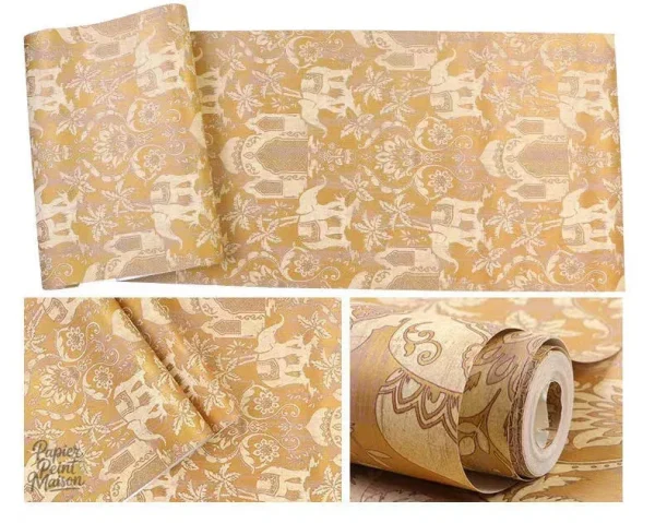Papier Peint aux motifs historiques et culturels