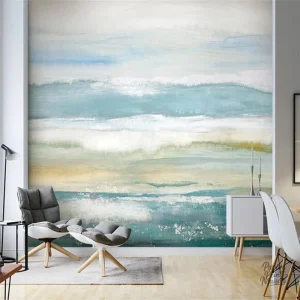 Papier peint thème mer, décoration intérieure marine