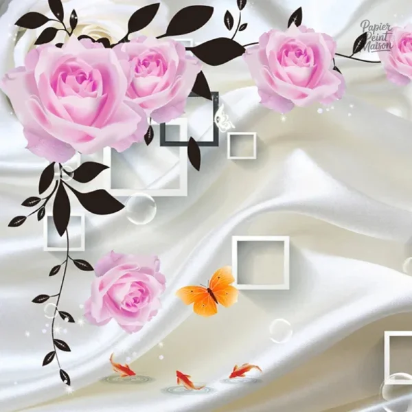 Trompe l'œil en papier peint pour une ambiance unique