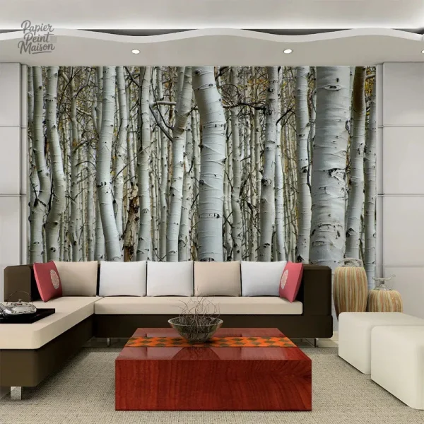 Papier Peint Tronc D’arbre pour une décoration forestière