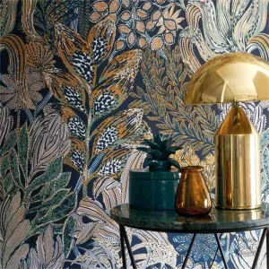 Papier Peint Végétal Luxueux pour une décoration élégante