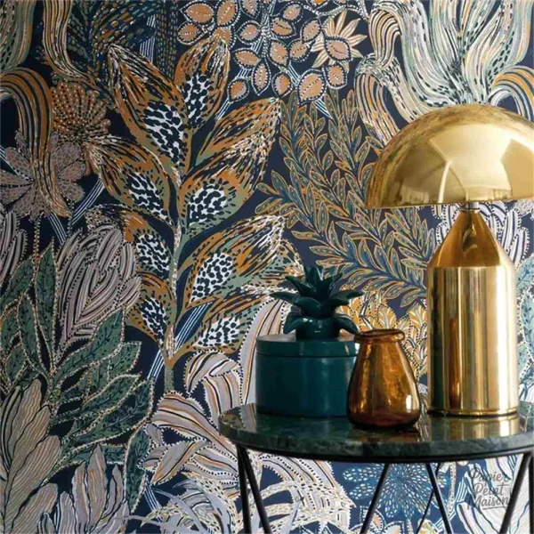 Papier Peint Végétal Luxueux pour une décoration élégante