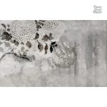 Papier peint inspiré de la nature, chic et contemporain en monochrome