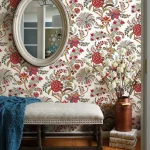 Papier Peint Naturel avec Motifs Végétaux