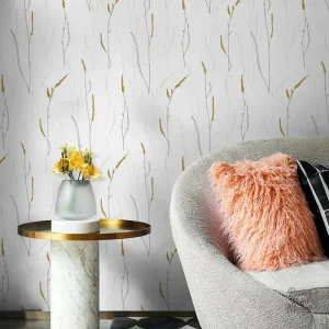 Papier Peint Scandinavien à motifs végétaux