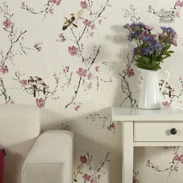 Papier Peint Vintage aux motifs rétro