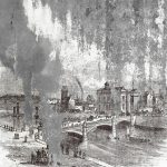 Papier peint industriel avec motifs rétro élégants