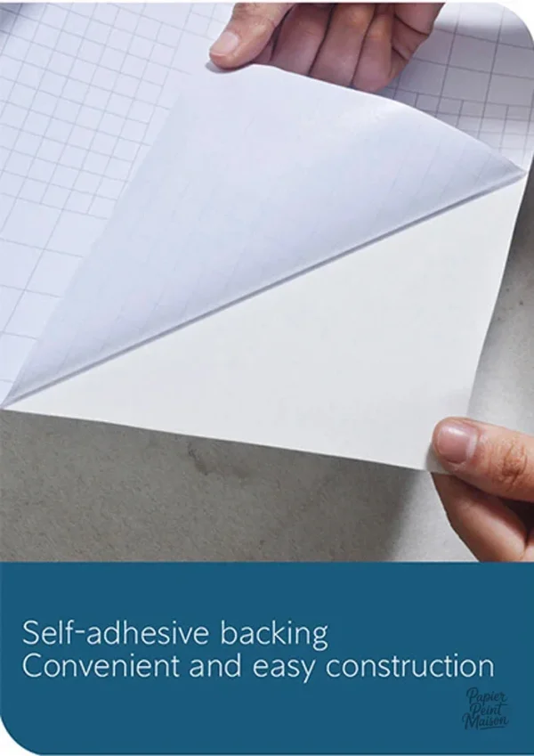 Papier peint résistant pour décoration de cuisine