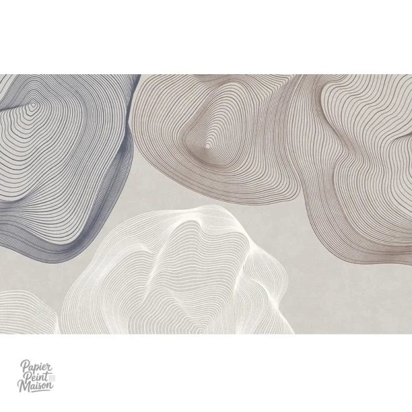 Papier peint contemporain pour un intérieur tendance