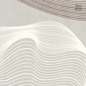 Papier peint moderne aux couleurs et textures variées