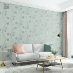 Papier peint intissé décoratif pour intérieur moderne