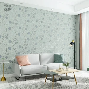 Papier peint intissé décoratif pour intérieur moderne