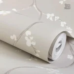 Papier peint inspiré des tendances nordiques contemporaines