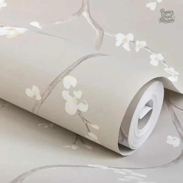 Papier peint inspiré des tendances nordiques contemporaines