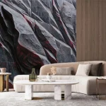 Revêtement mural effet pierre, design moderne et élégant