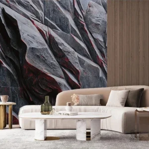 Revêtement mural effet pierre, design moderne et élégant