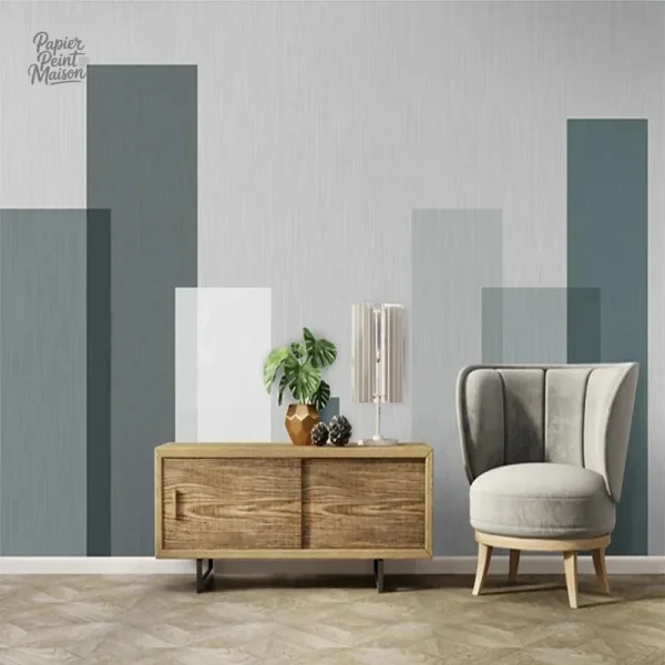 Tapisserie géométrique moderne pour décoration intérieure