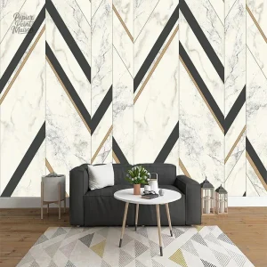 Tapisserie géométrique moderne pour une décoration intérieure stylée