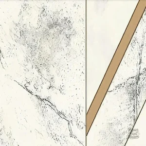 Tapisserie décorative aux motifs géométriques pour un intérieur contemporain