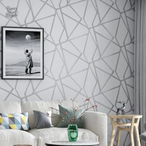 Tapisserie à motifs géométriques pour décoration intérieure