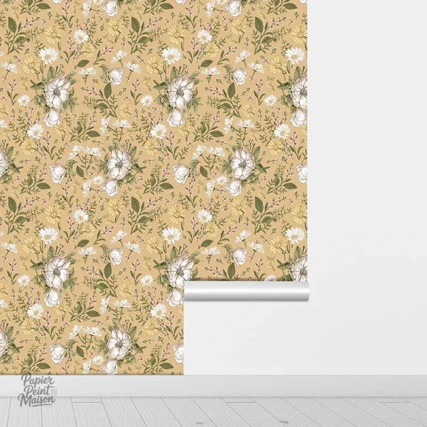 Tapisserie murale colorée adaptée aux chambres
