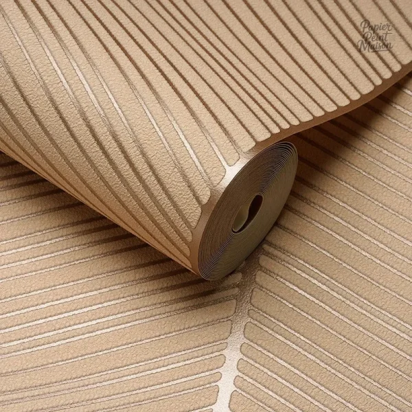 Papier peint salon à motifs uniques et contemporains