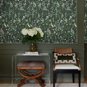 Tapisserie Végétale moderne pour décoration intérieure