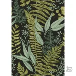 Papier Peint rétro avec des motifs distinctifs et colorés
