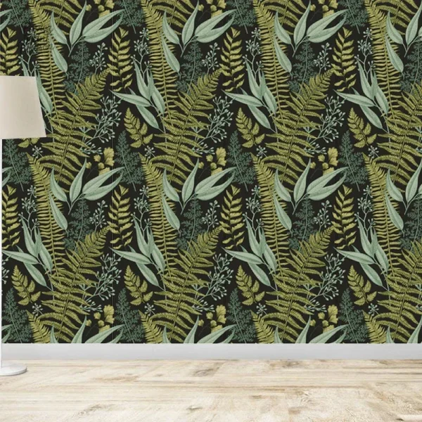 Papier Peint décoratif avec motifs vintage raffinés